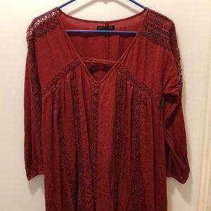 Red American Eagle Dress